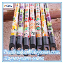 120*2.2cm flower handle broom